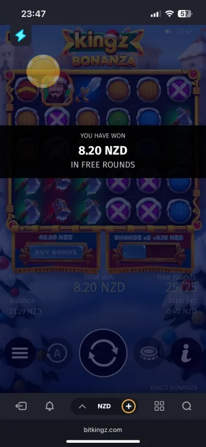 bitkingz casino game