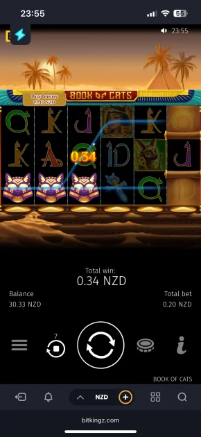 bitkingz casino game