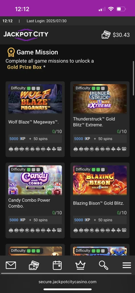 jackpot city casino game