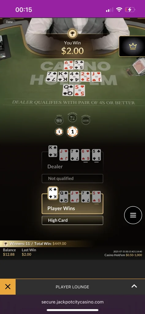 jackpot city casino game