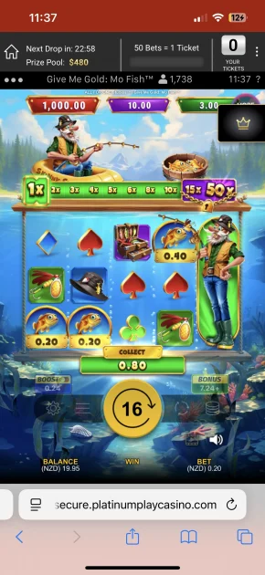 platinum play casino game