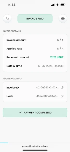 spin city casino deposit