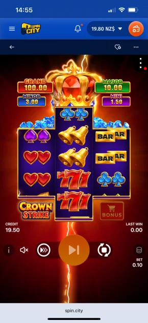 spin city casino game