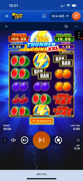 spin city casino game