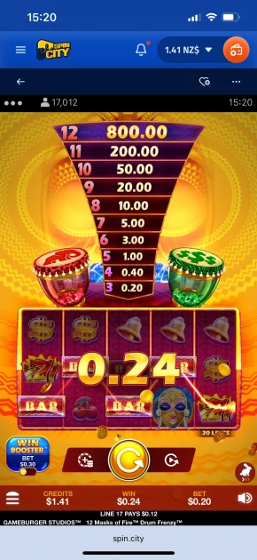 spin city casino game