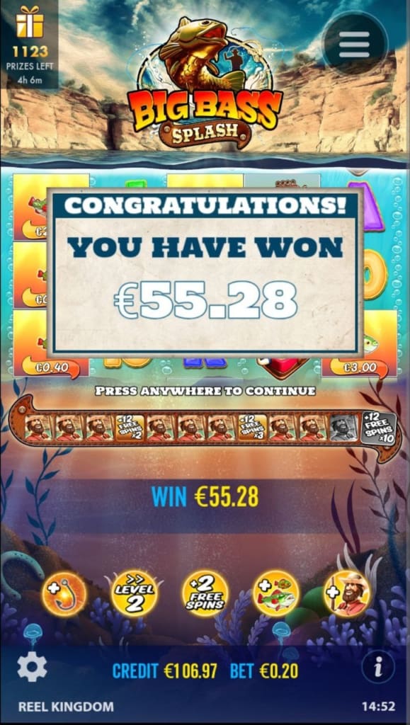 BetGlobal Casino screen