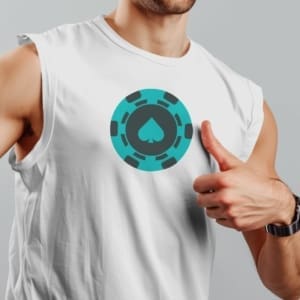 Men’s White Tanktop