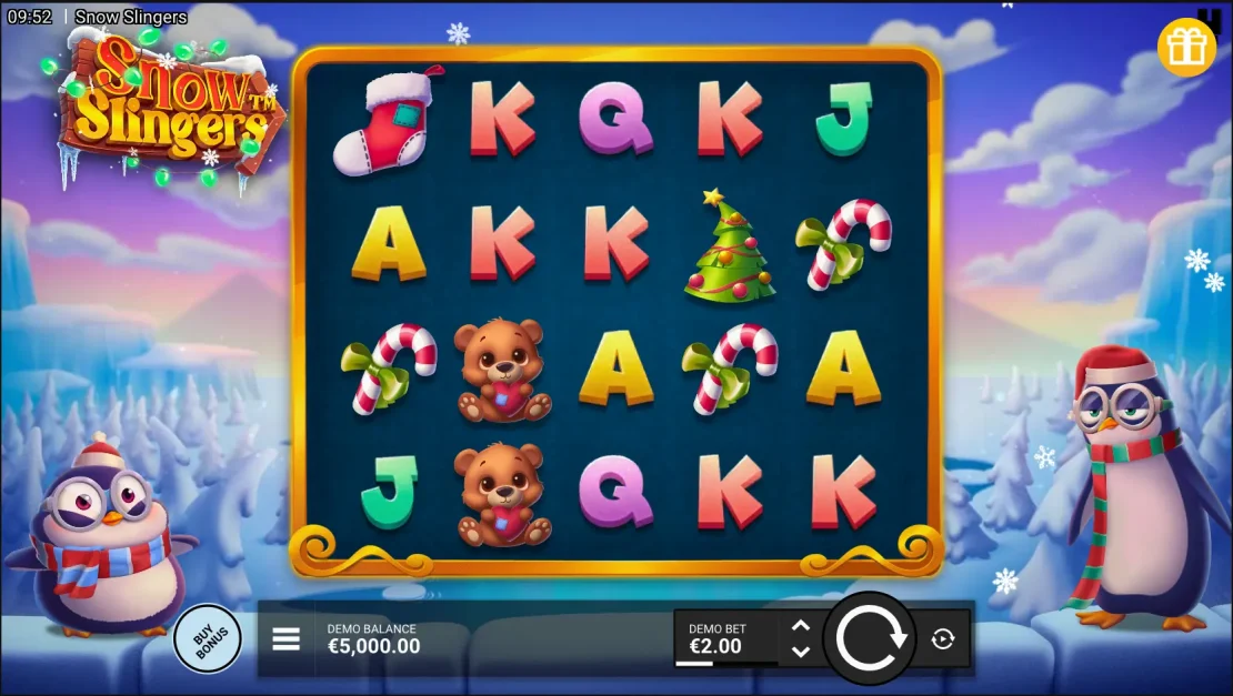 Snow Slingers, Hacksaw Gaming