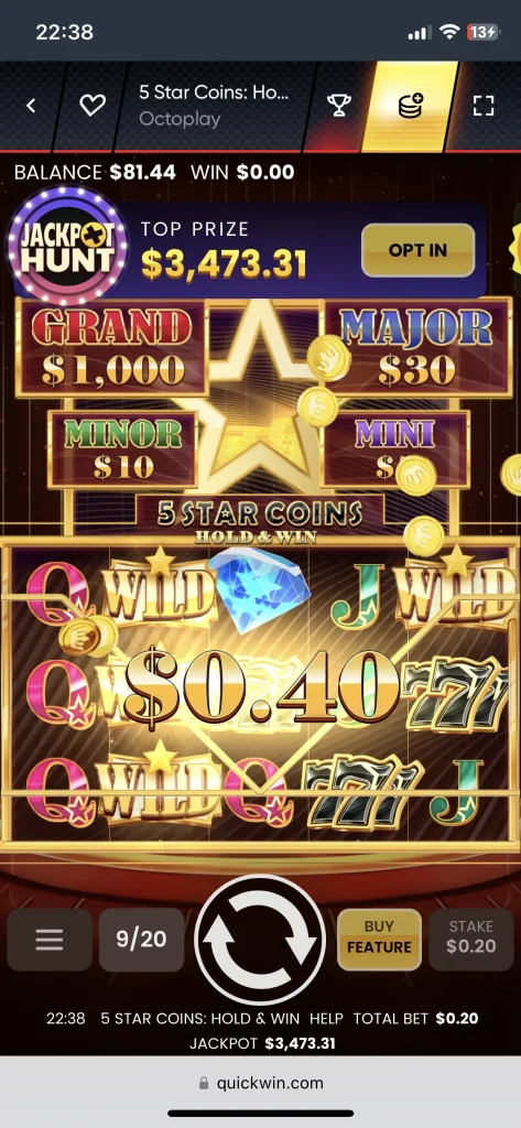 QuickWin Casino Games