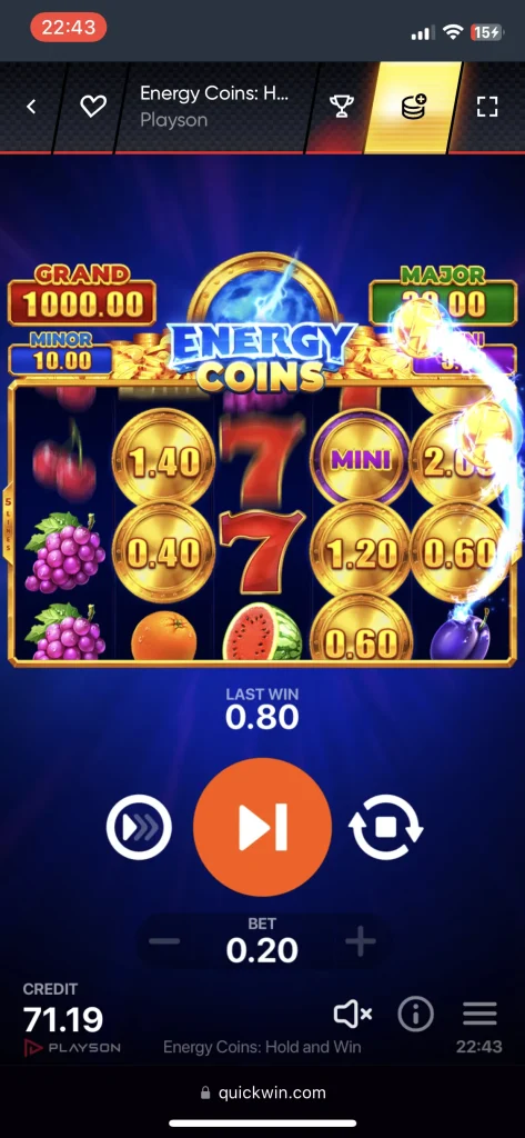 QuickWin Casino Games