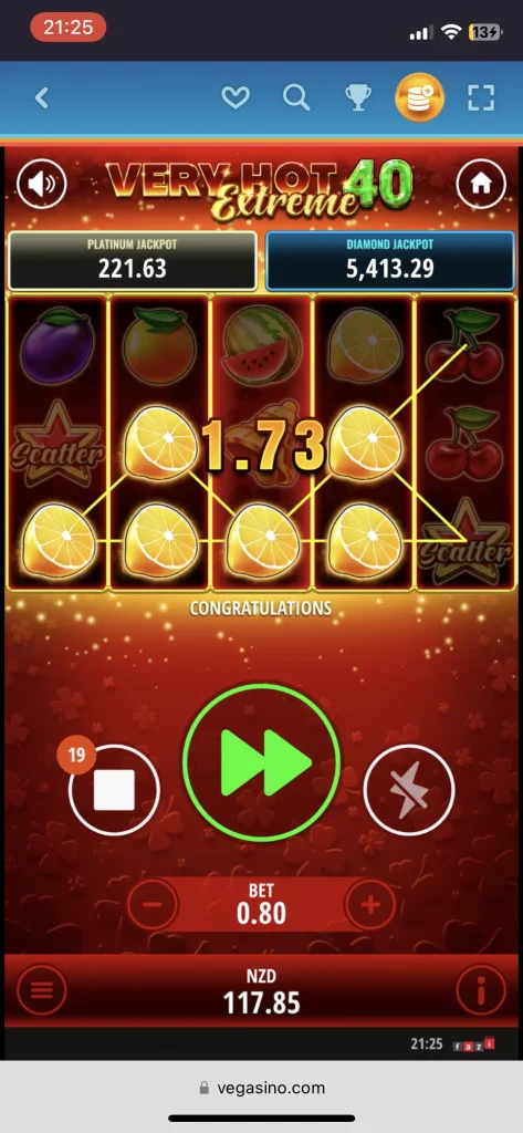 Vegasino Casino Games