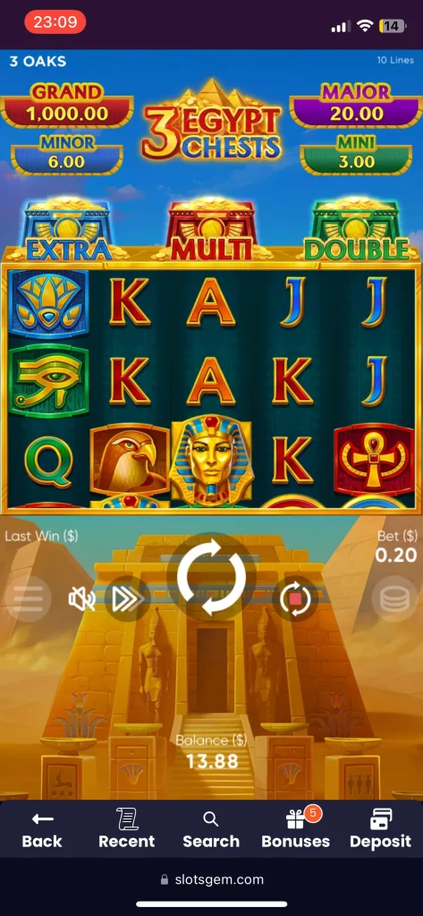 SlotsGem Casino Game