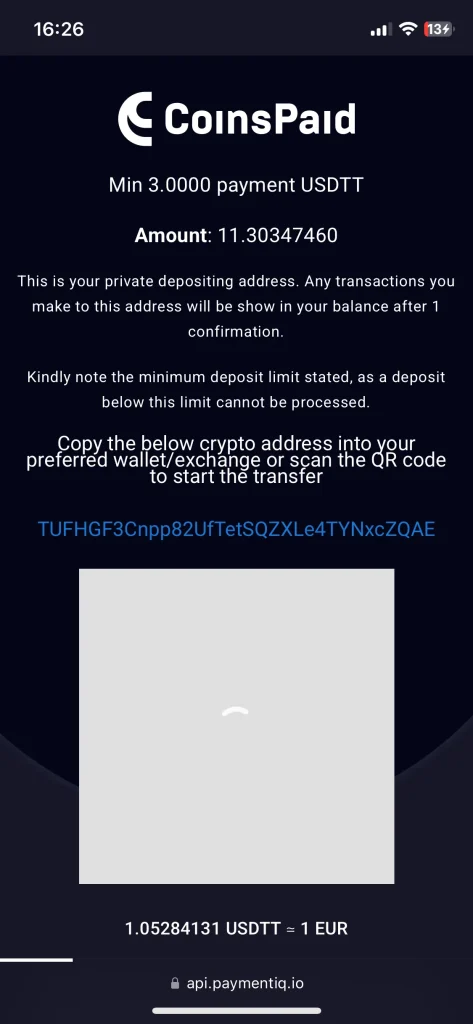 DragonSlots casino payment