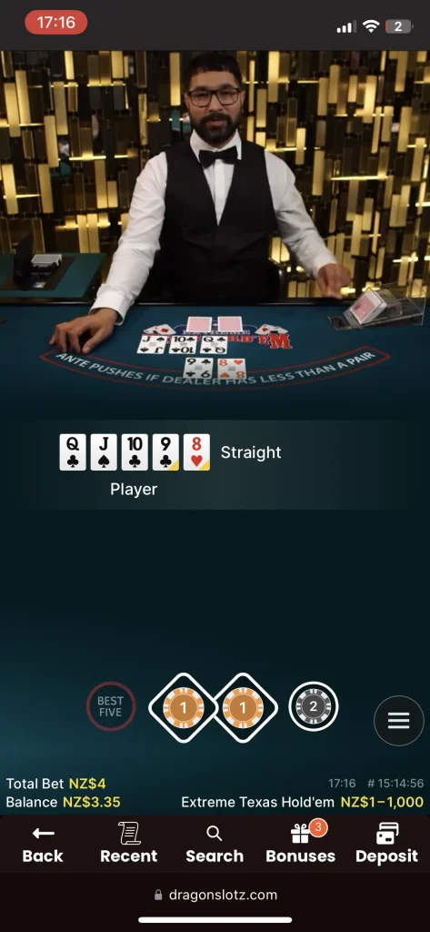 DragonSlots casino games