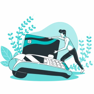 plain credit card deposit