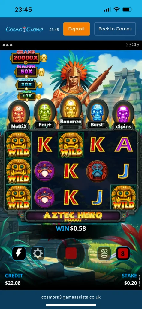 cosmo casino game