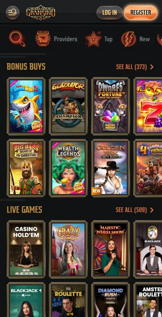 gransino casino game