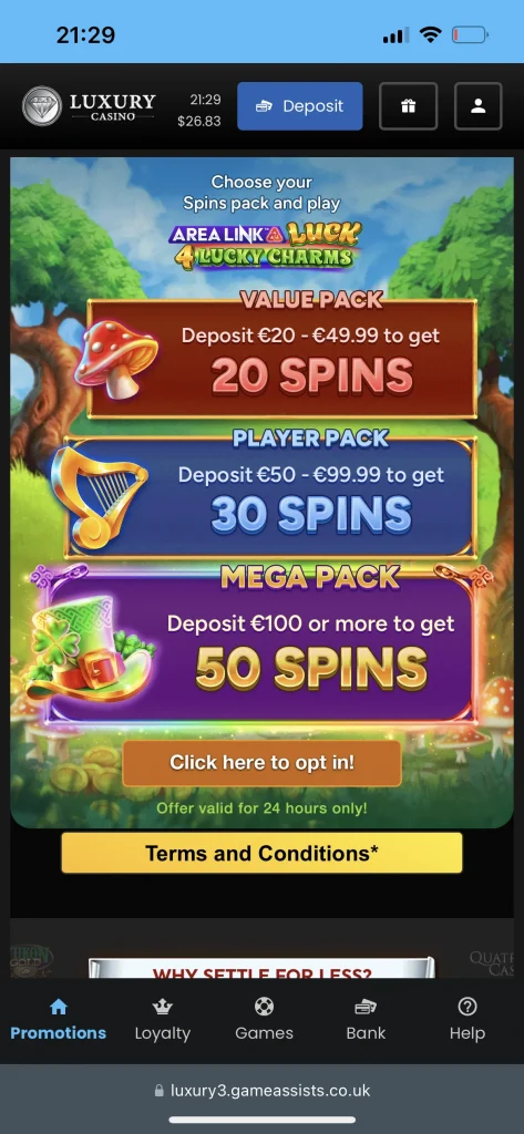 Luxury Casino Game