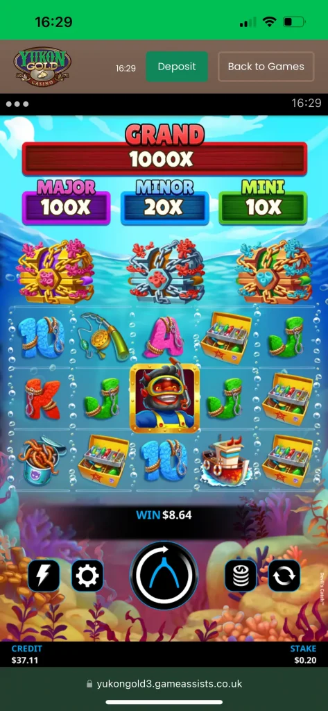 Yukon Gold Casino Game