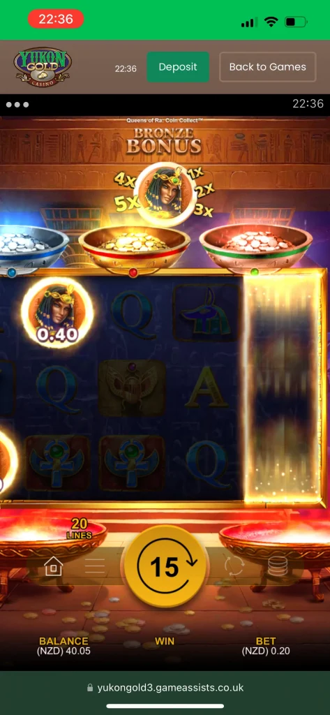 Yukon Gold Casino Game