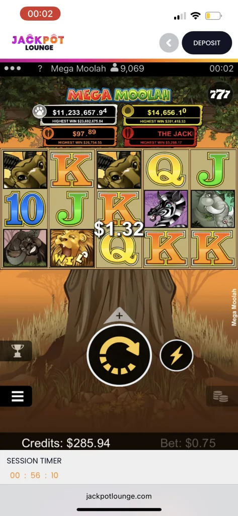 Jackpot Lounge Casino Game