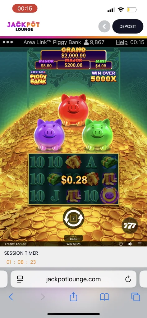 Jackpot Lounge Casino Game