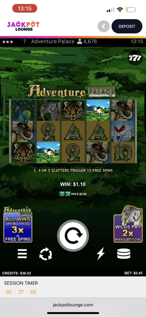 Jackpot Lounge Casino Game