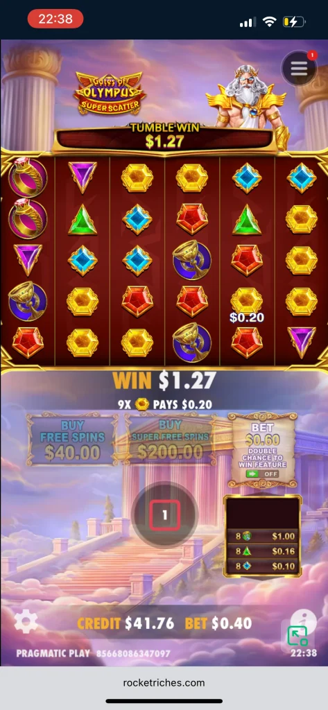 Rocket Riches Casino Game