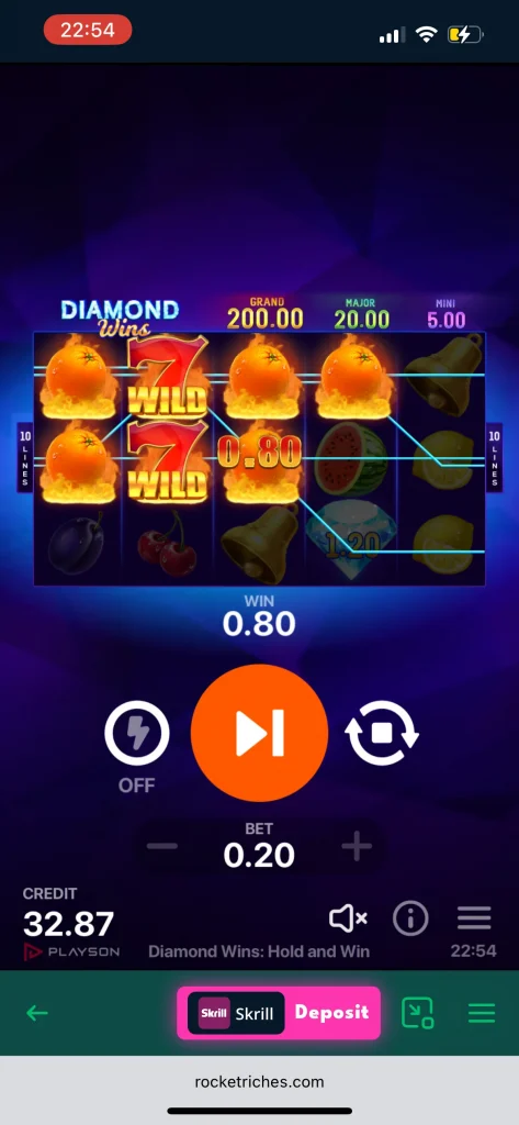 Rocket Riches Casino Game