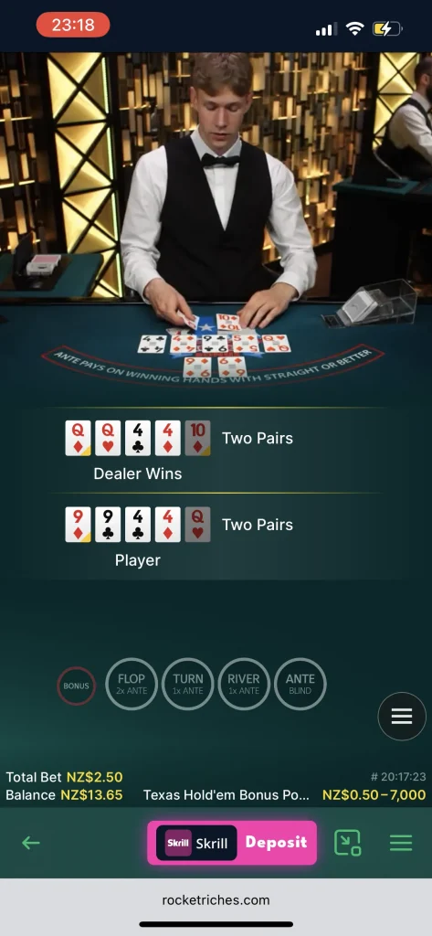 Rocket Riches Casino Game