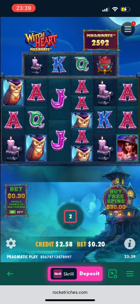 Rocket Riches Casino Game