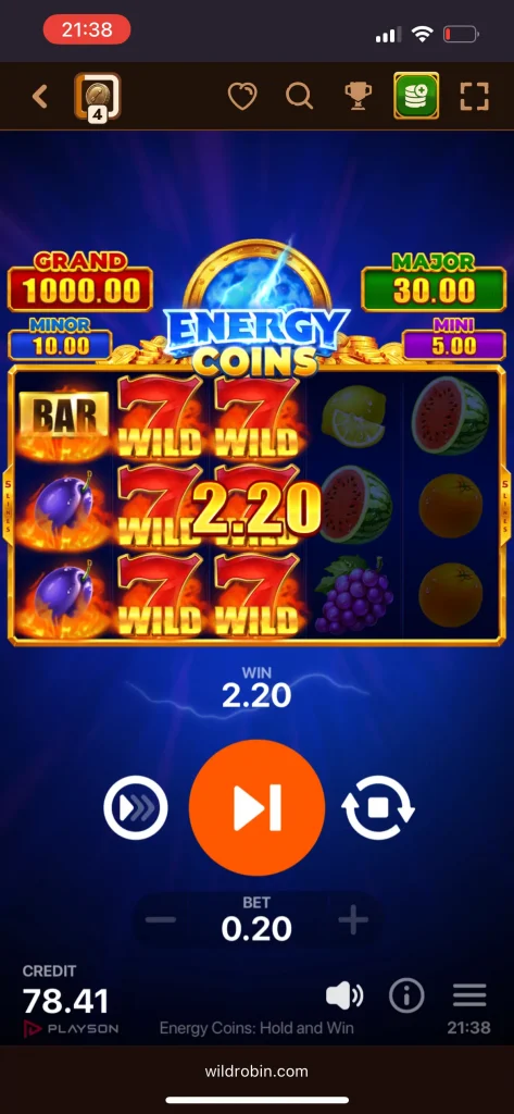 Wild Robin Casino game