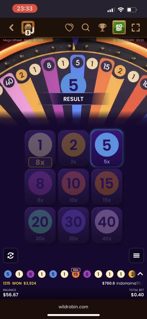 Wild Robin Casino game