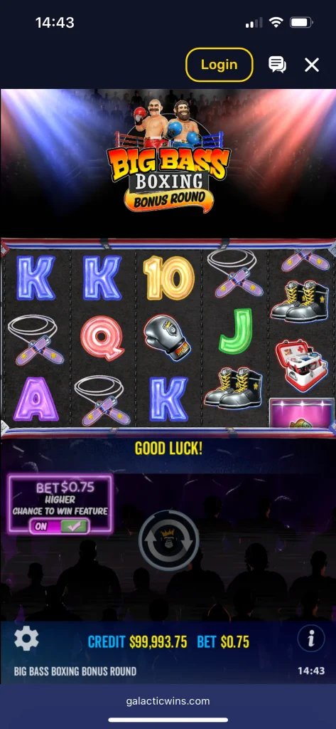 galactic wins casino game