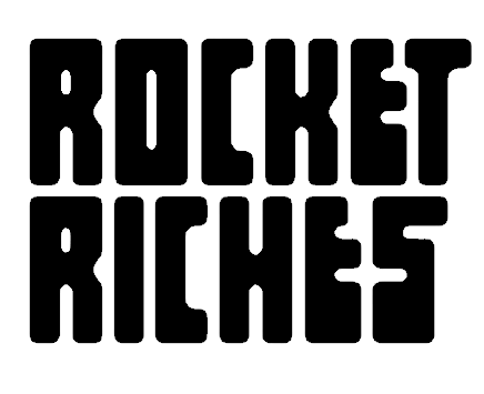 rocket riches logo dark