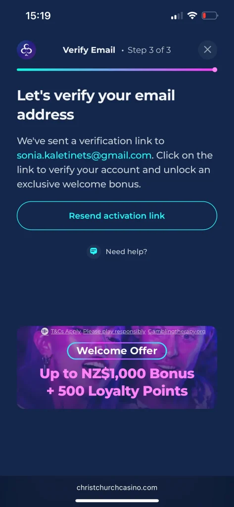 Christchurch Casino Registration