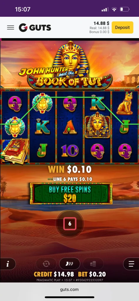 guts casino game