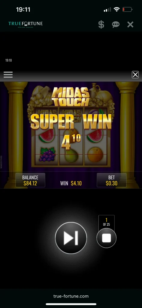 True Fortune Casino Game