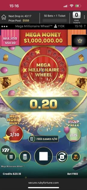 ruby fortune casino game