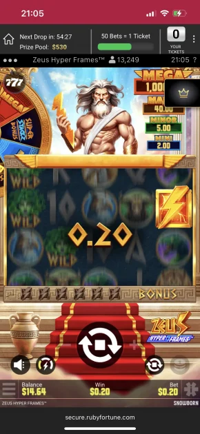 ruby fortune casino game