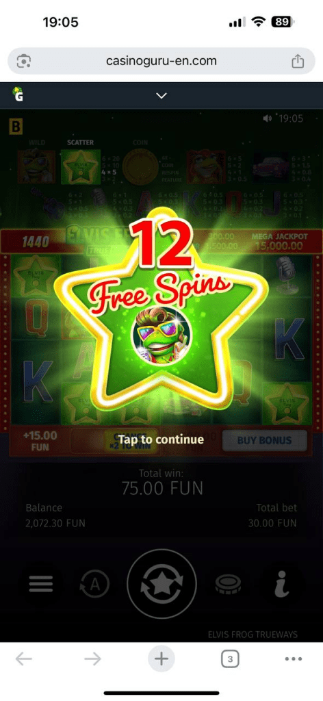 Elvis Frog TRUEWAYS Slot Review