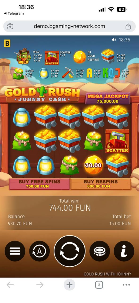Gold Rush With Johnny Cash Slot Review