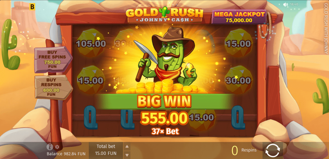 Gold Rush With Johnny Cash Slot Review