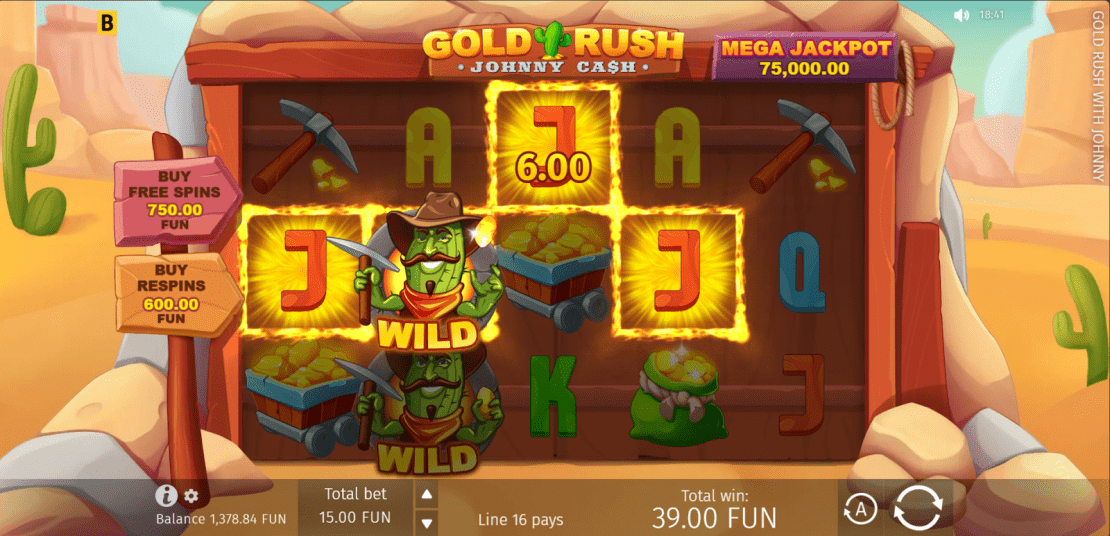 Gold Rush With Johnny Cash Slot Review