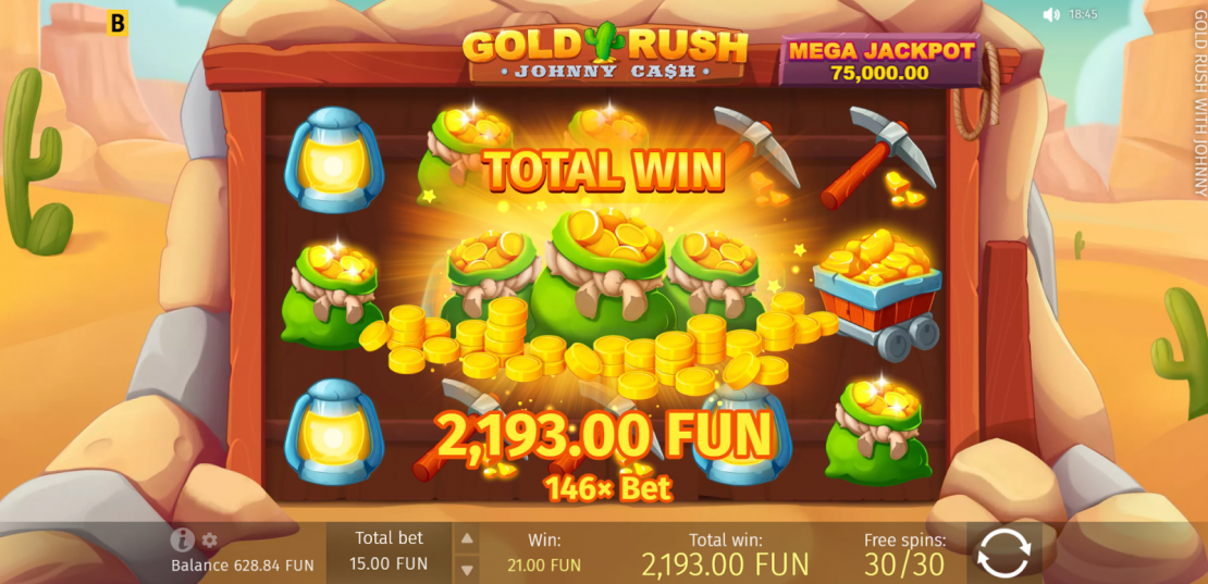 Gold Rush With Johnny Cash Slot Review