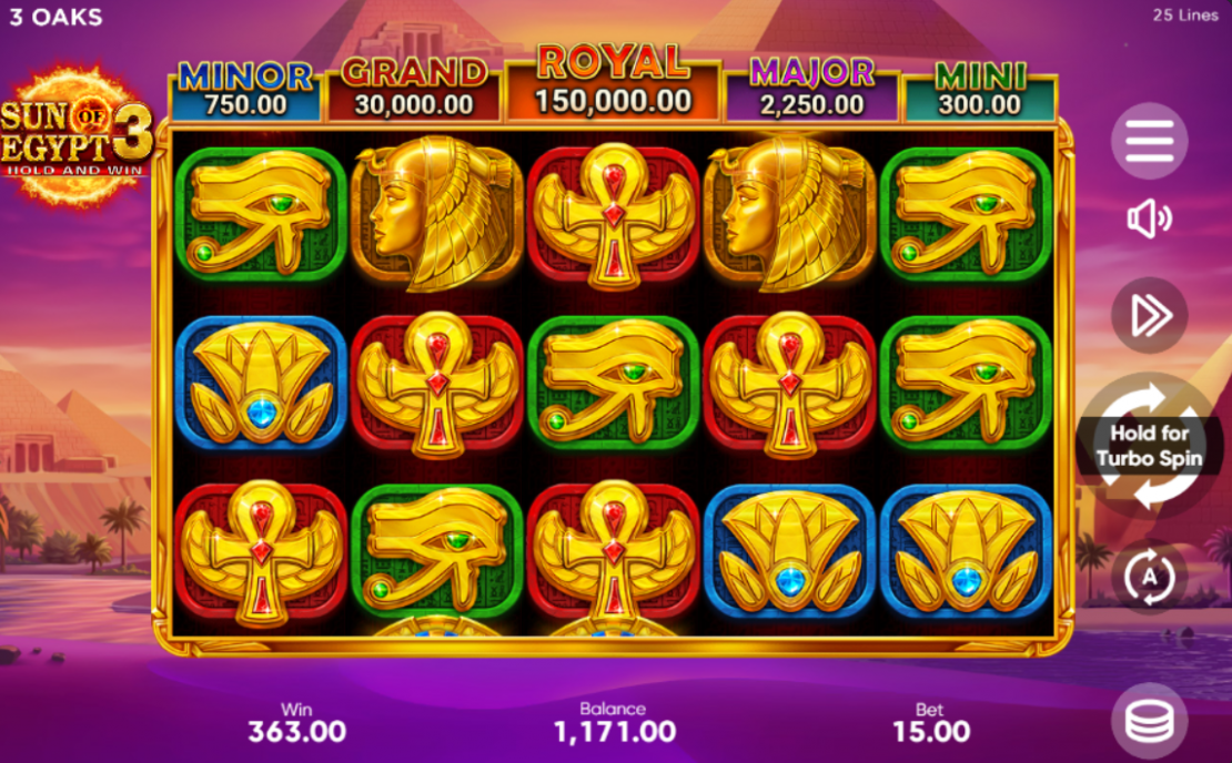 Sun Of Egypt 3 Slot