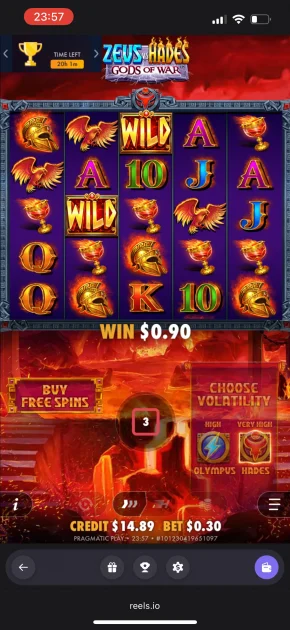 Reels.io casino game