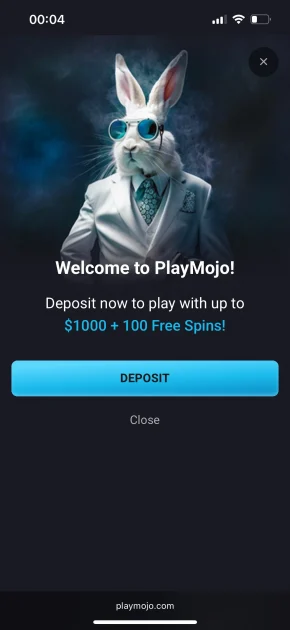 Play Mojo Casino bonus
