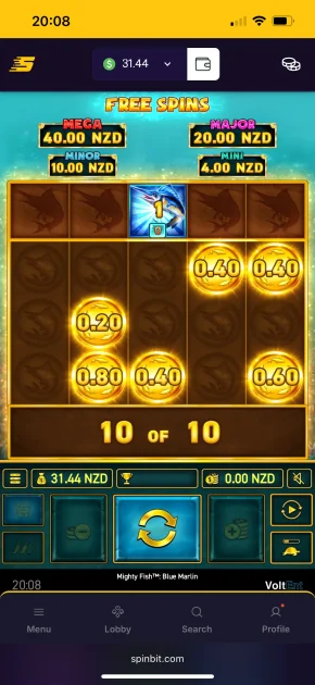 SpinBit Casino Game