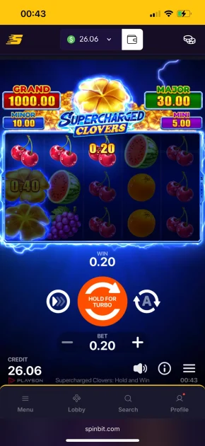 SpinBit Casino Game